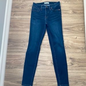 Madewell 9” high rise skinny